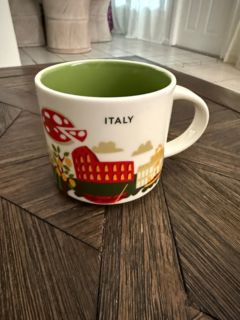 Starbucks Italy “You Are Here” Coffee Mug 14oz Collectible BNWT